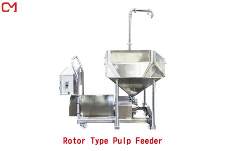 Rotary-type pulp feeder